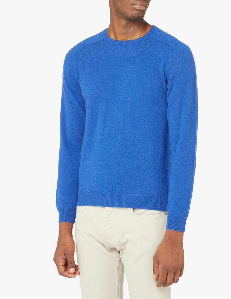 Pure Cashmere Cashmere roundneck sweater - Blue - picture 1 Pure Cashmere Cashmere roundneck sweater - Blue - picture 1