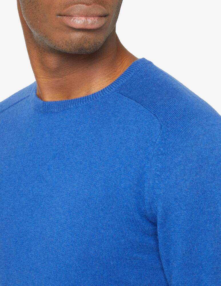Pure Cashmere Cashmere roundneck sweater - Blue - picture 4 Pure Cashmere Cashmere roundneck sweater - Blue - picture 4