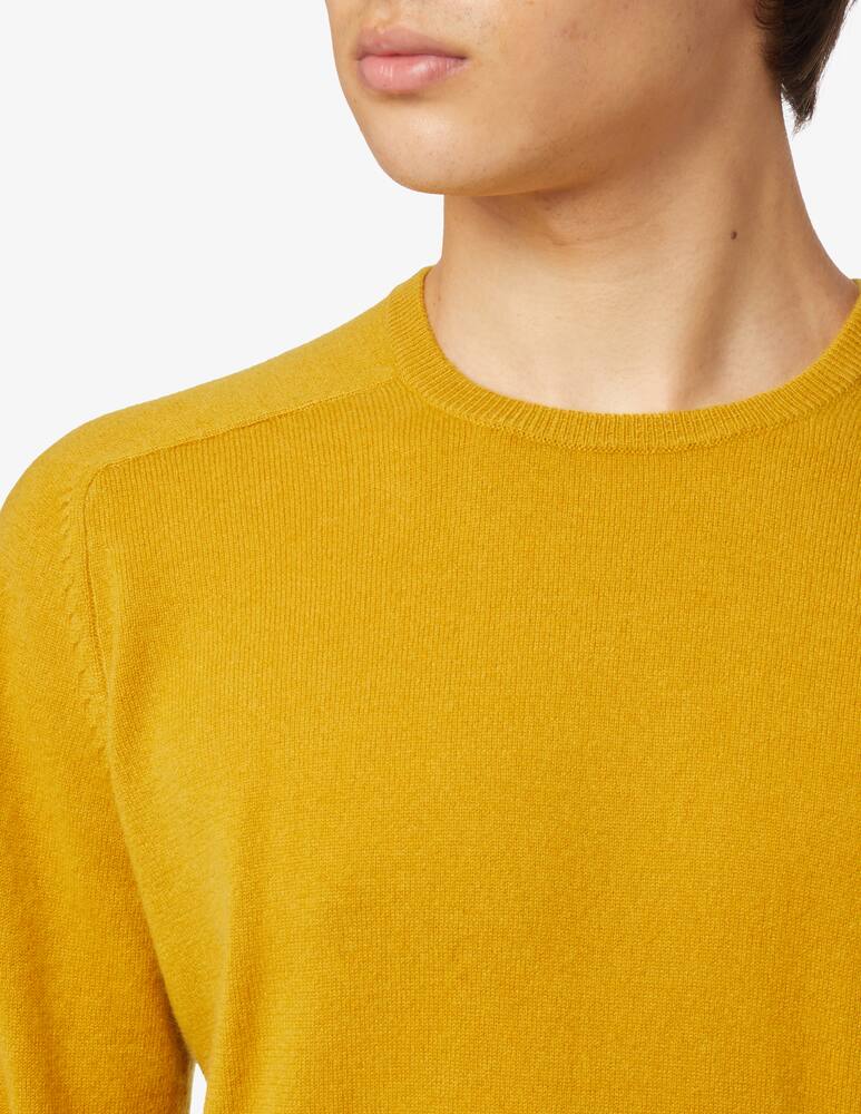 rinascente Pure Cashmere Maglia Girocollo in cashmere - Giallo