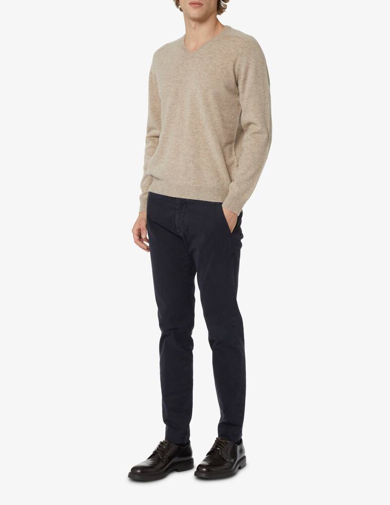 rinascente Pure Cashmere Vneck cashmere sweater - Beige