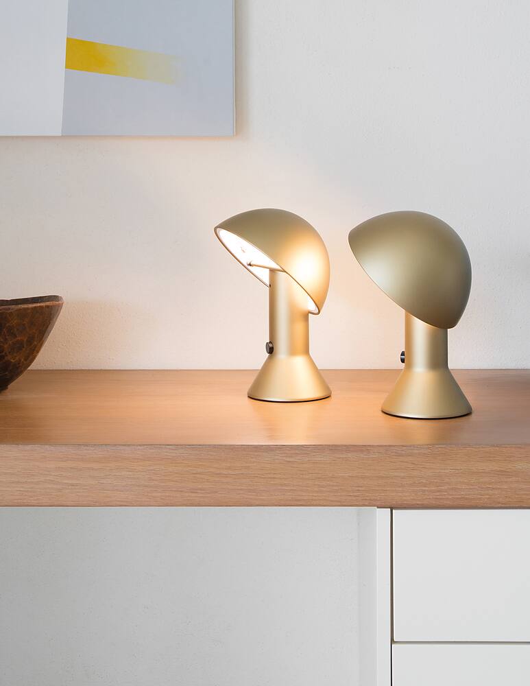 rinascente Martinelli Luce Elmetto Lampada da Tavolo