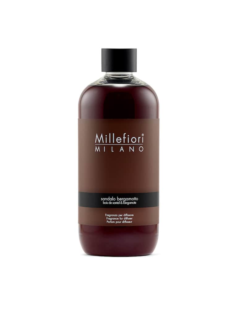 Millefiori Milano Milano Fragranza per diffusore Sandalo Bergamotto 500ml - immagine 1 Millefiori Milano Milano Fragranza per diffusore Sandalo Bergamotto 500ml - immagine 1