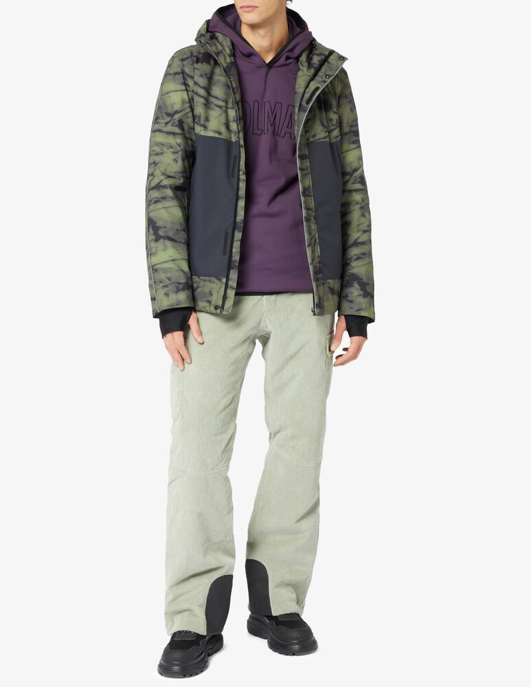 rinascente Colmar Print ao piping hooded jacket