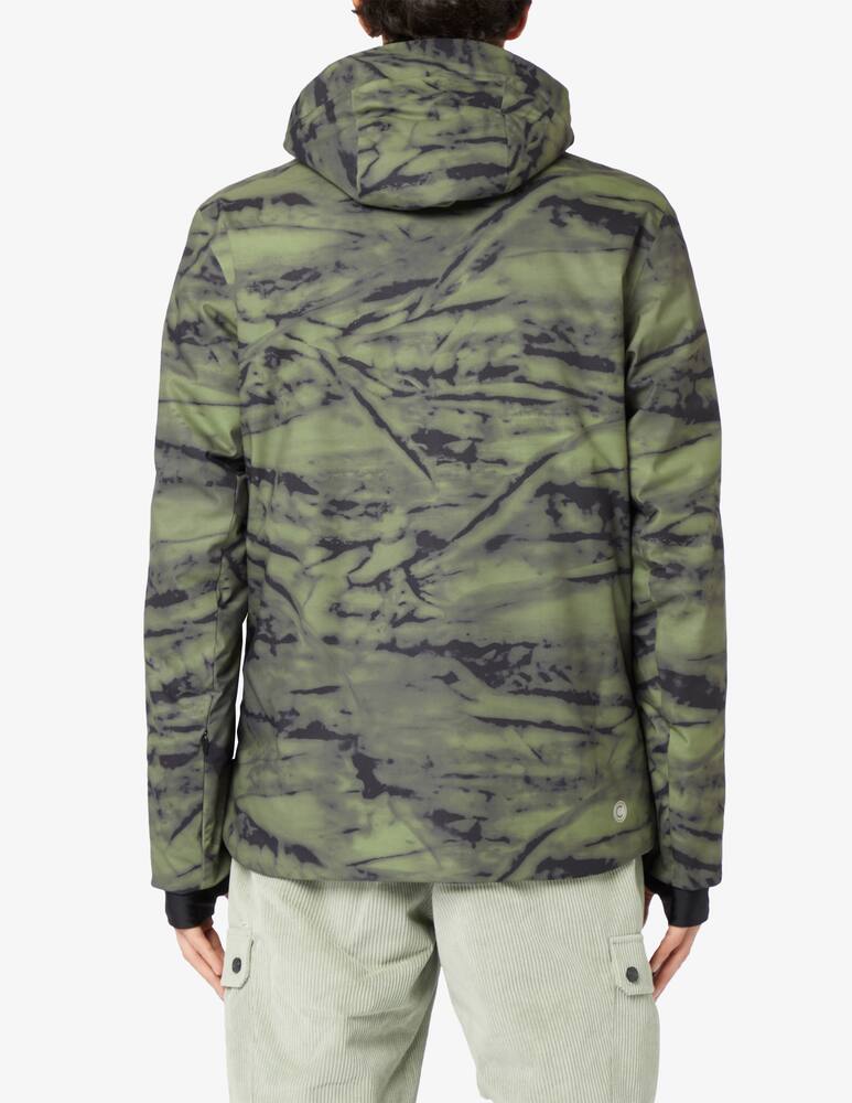 rinascente Colmar Print ao piping hooded jacket