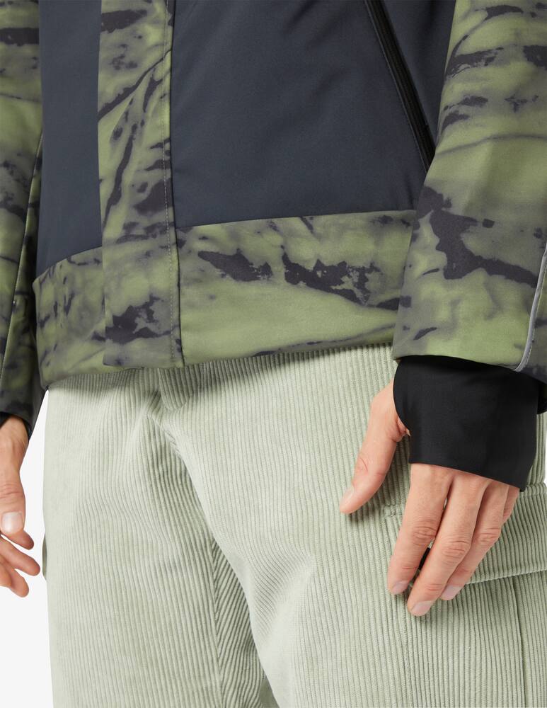 rinascente Colmar Print ao piping hooded jacket