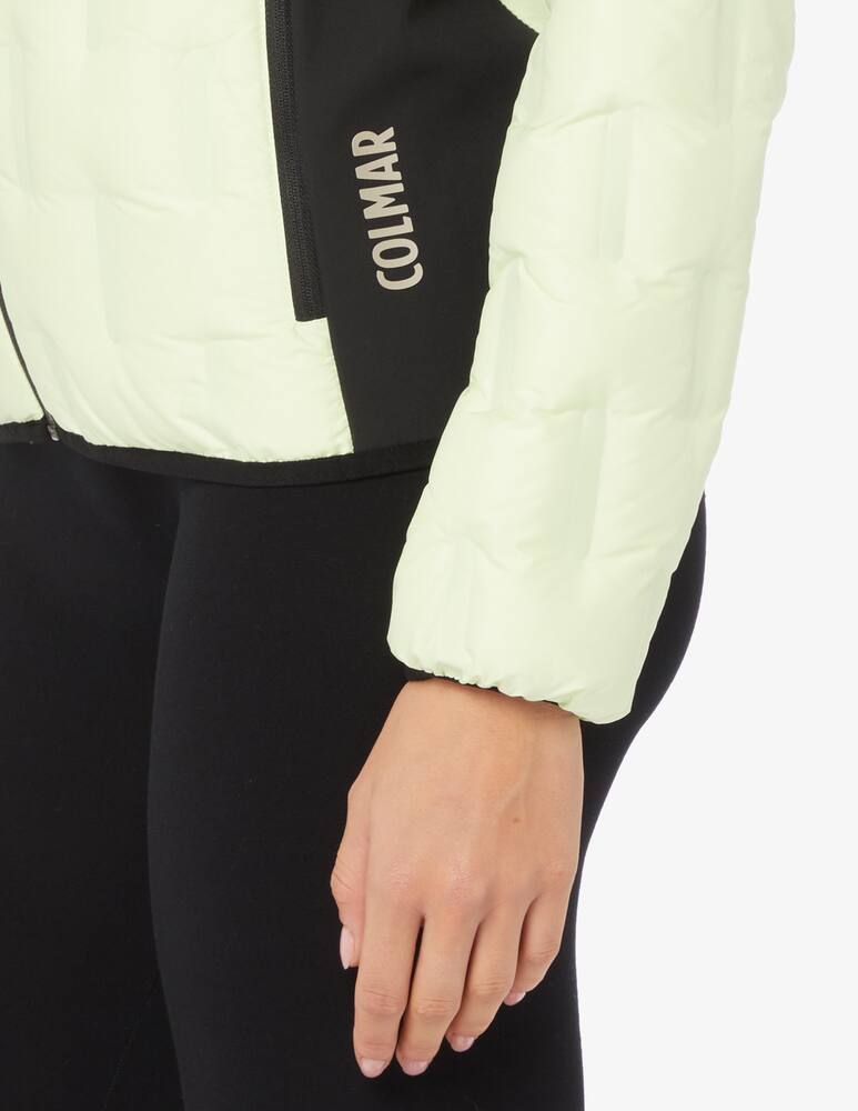 rinascente Colmar Down ski jacket with fixed hood