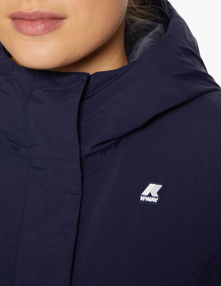 rinascente K-Way Charlene Micro Ripstop Marmotta windbreaker