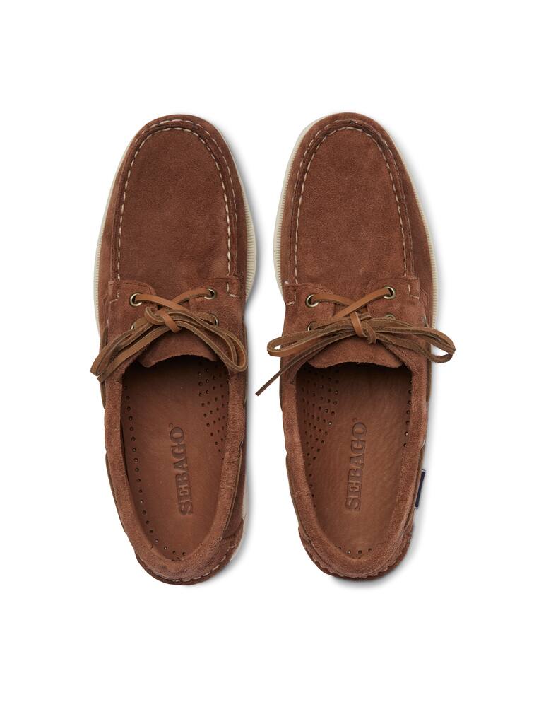 rinascente Sebago Portland flash out suede loafer - brown