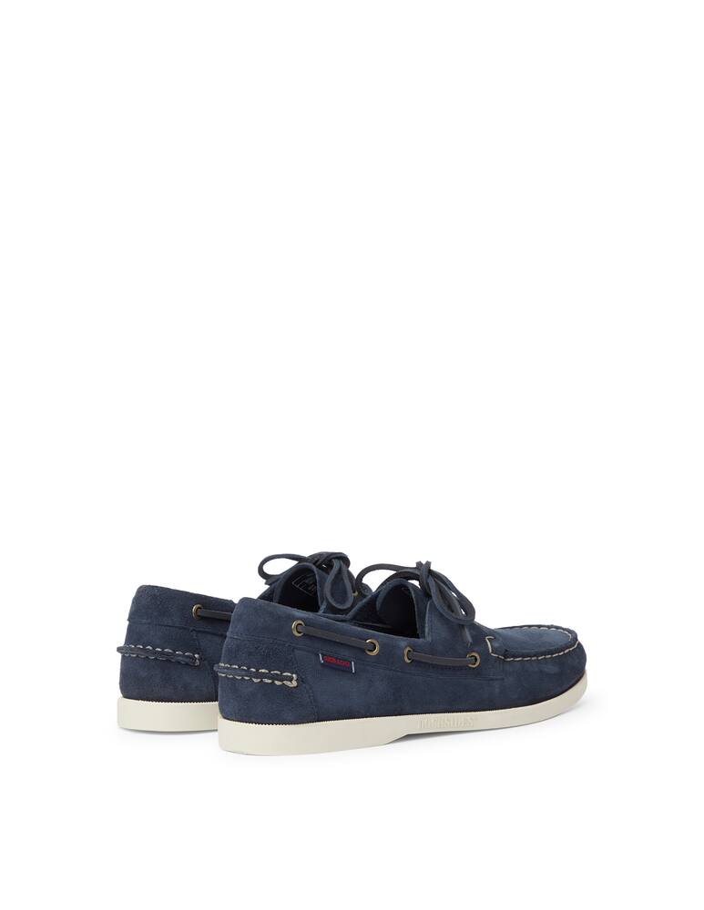 rinascente Sebago Portland flash out suede loafer - blue