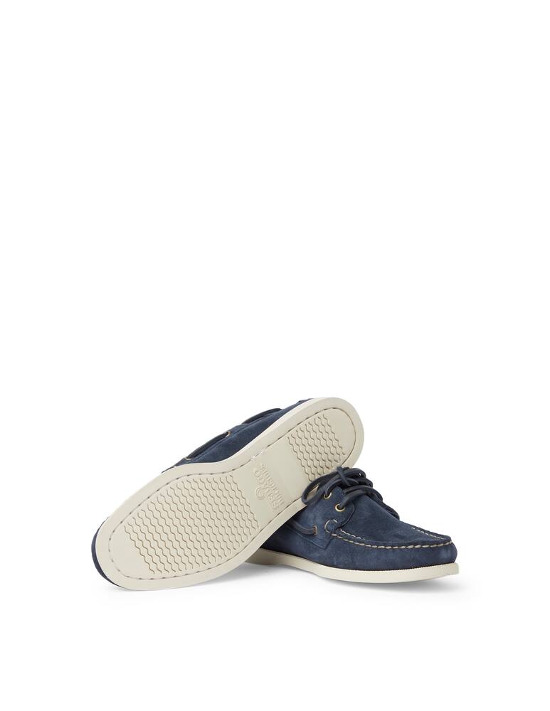 rinascente Sebago Portland flash out suede loafer - blue