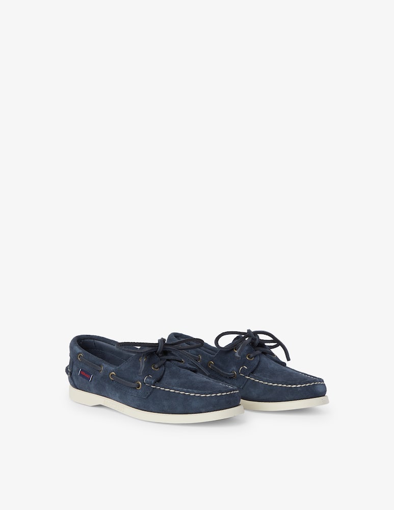 Sebago Mocassini da barca in pelle - blu - immagine 2 Sebago Mocassini da barca in pelle - blu - immagine 2