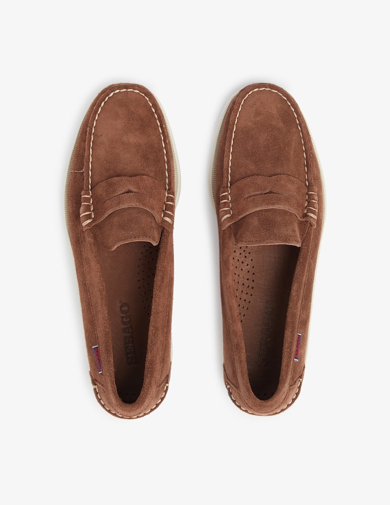 Sebago Scarpe da barca dan in suede - marrone - immagine 3 Sebago Scarpe da barca dan in suede - marrone - immagine 3