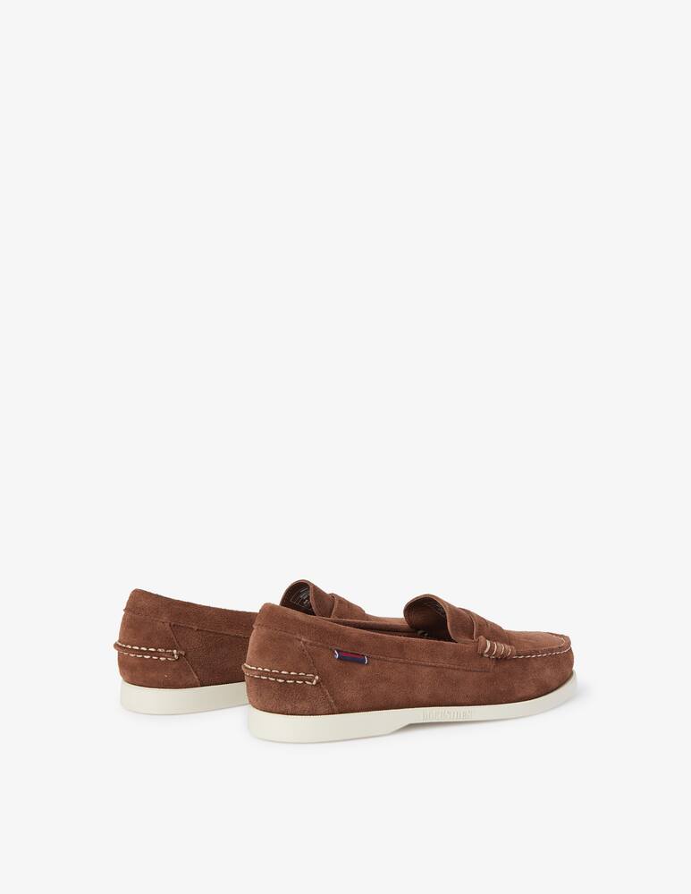 rinascente Sebago Scarpe da barca dan in suede - marrone