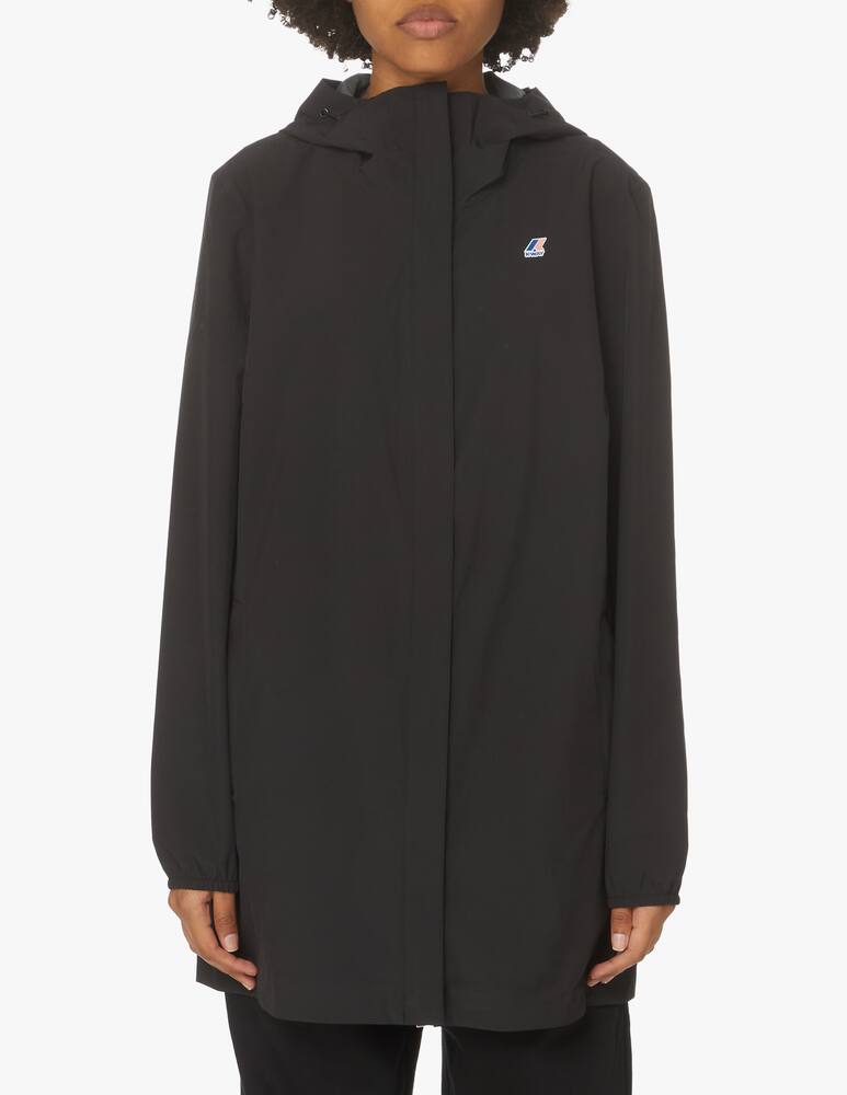 rinascente K-Way Sophie Stretch Dot lightweight jacket - black