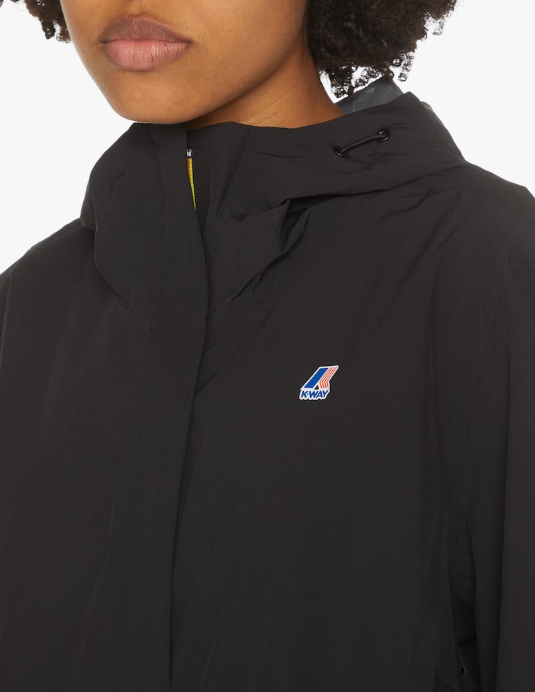 rinascente K-Way Sophie Stretch Dot lightweight jacket - black