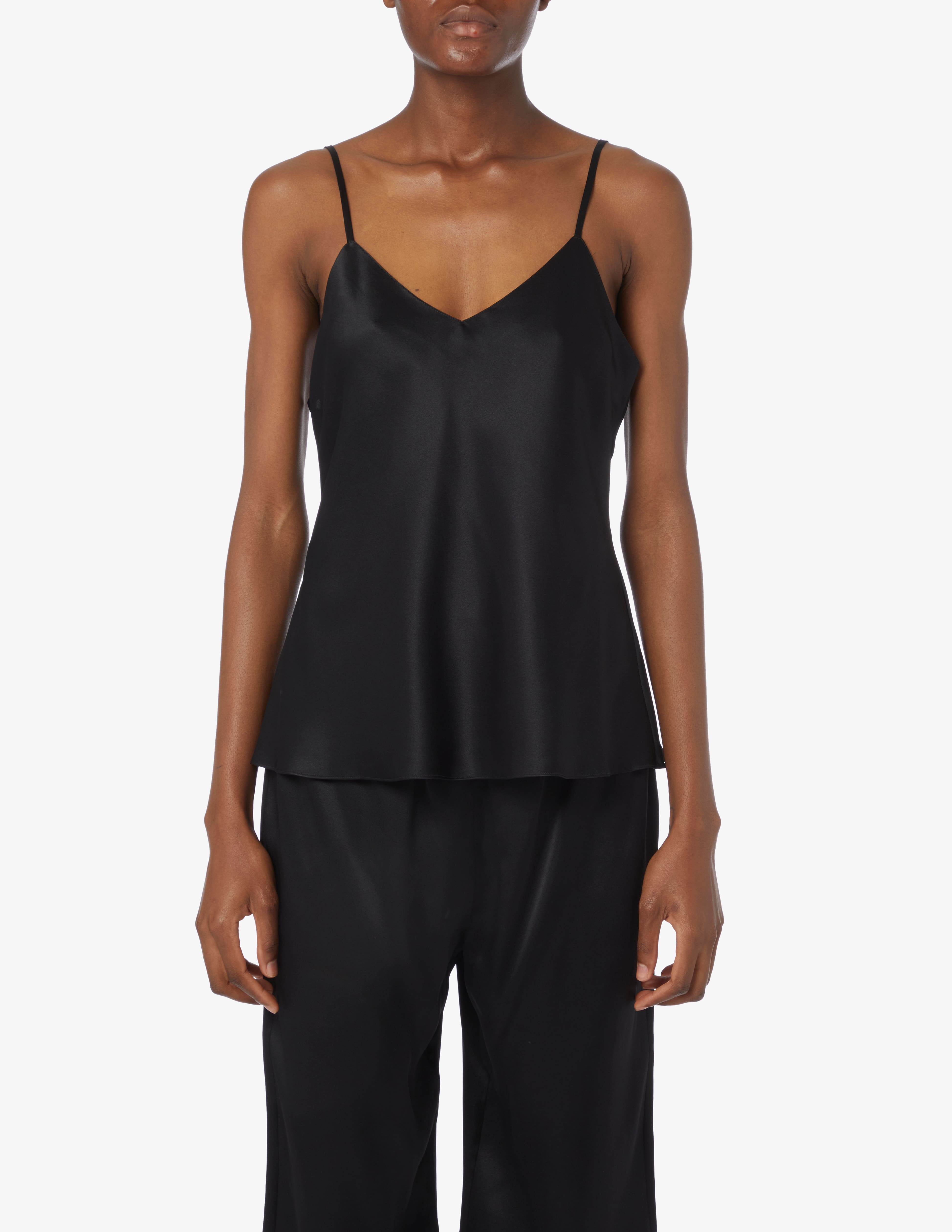 Top in blend di seta