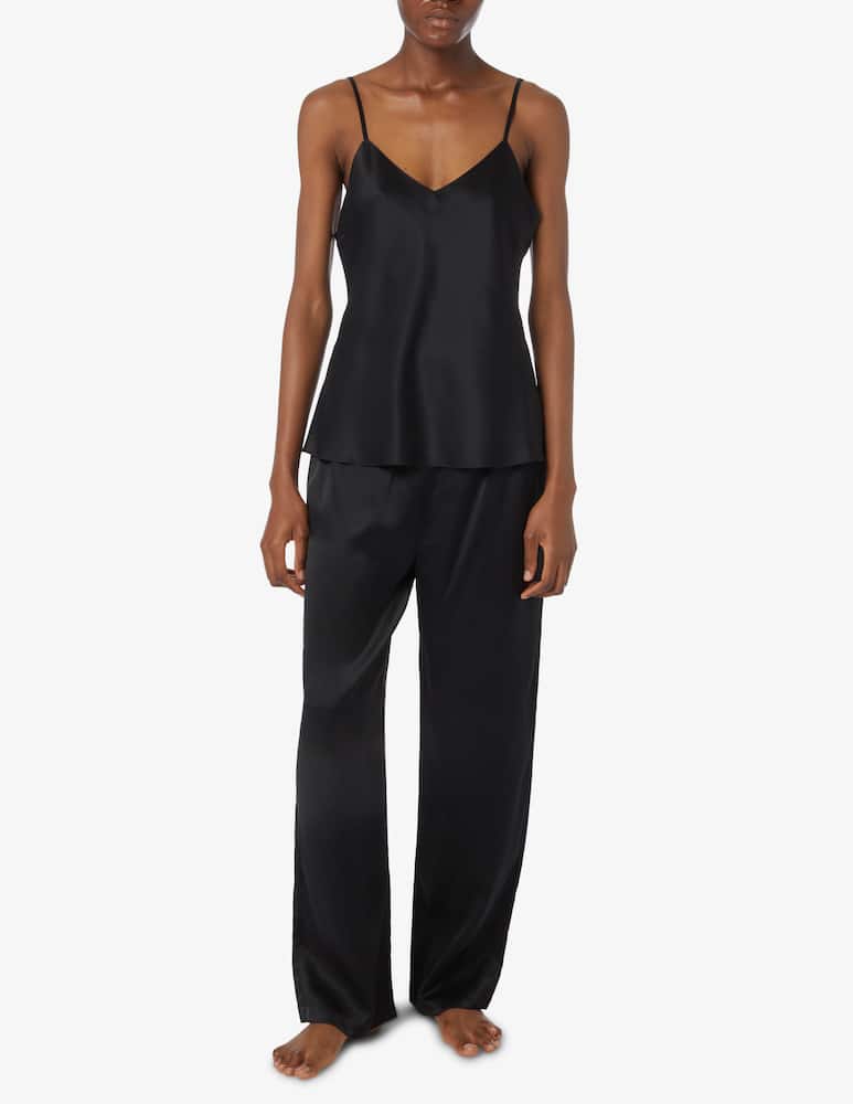 rinascente Luna di Seta Top con spalline in seta Basic Seduction