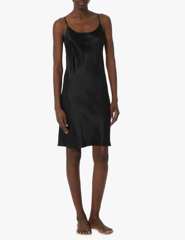 Luna di Seta Basic Seduction midi silk nightgown - picture 2 Luna di Seta Basic Seduction midi silk nightgown - picture 2