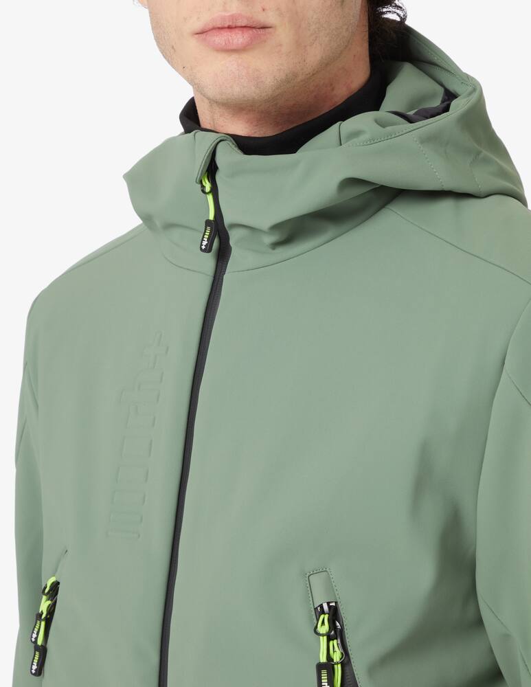 rinascente Rh+ Klyma soft shell jacket - Green