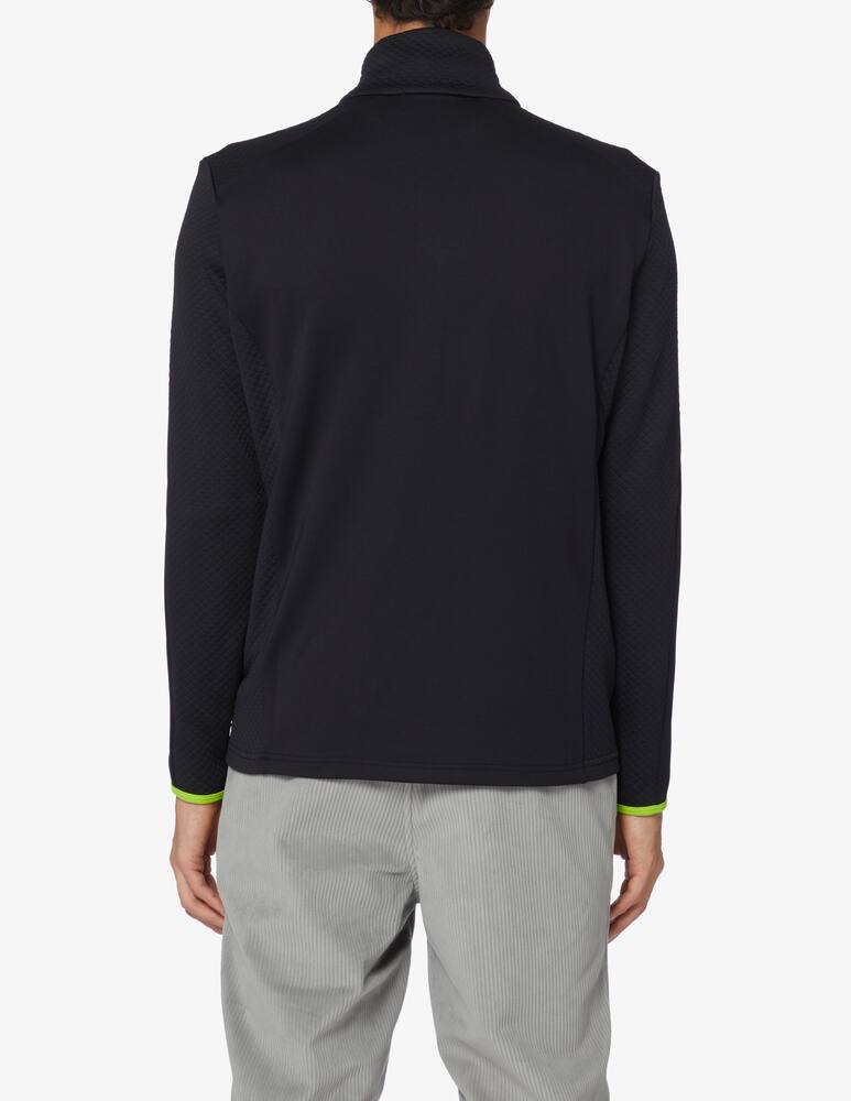 rinascente Rh+ Logo full zip sweater - Black