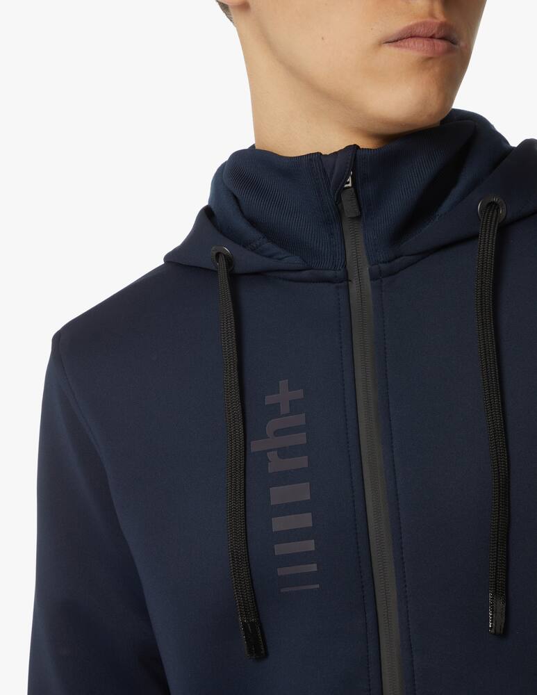 rinascente Rh+ Felpa con cappuccio scuba - blu