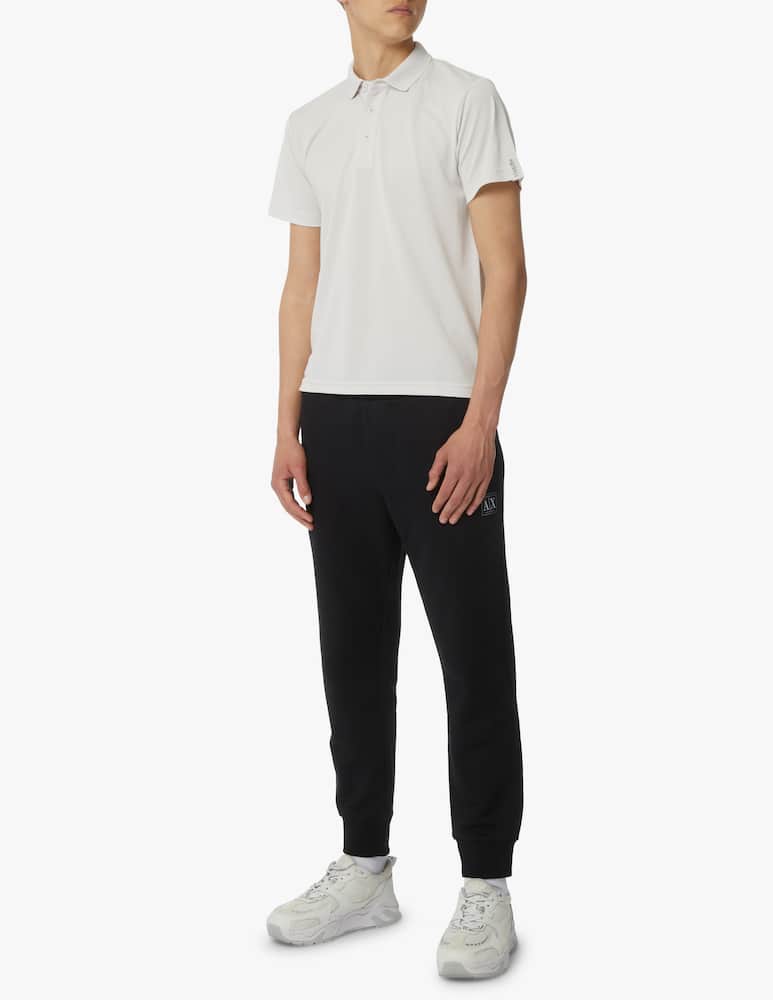 rinascente Rh+ Tech piquet short sleeve polo - grey