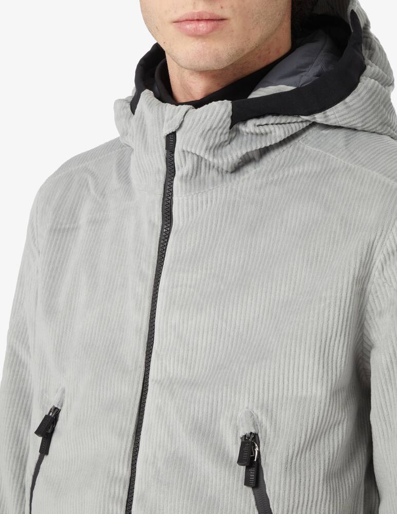 rinascente Rh+ 4 elements corduroy padded jacket - Grey