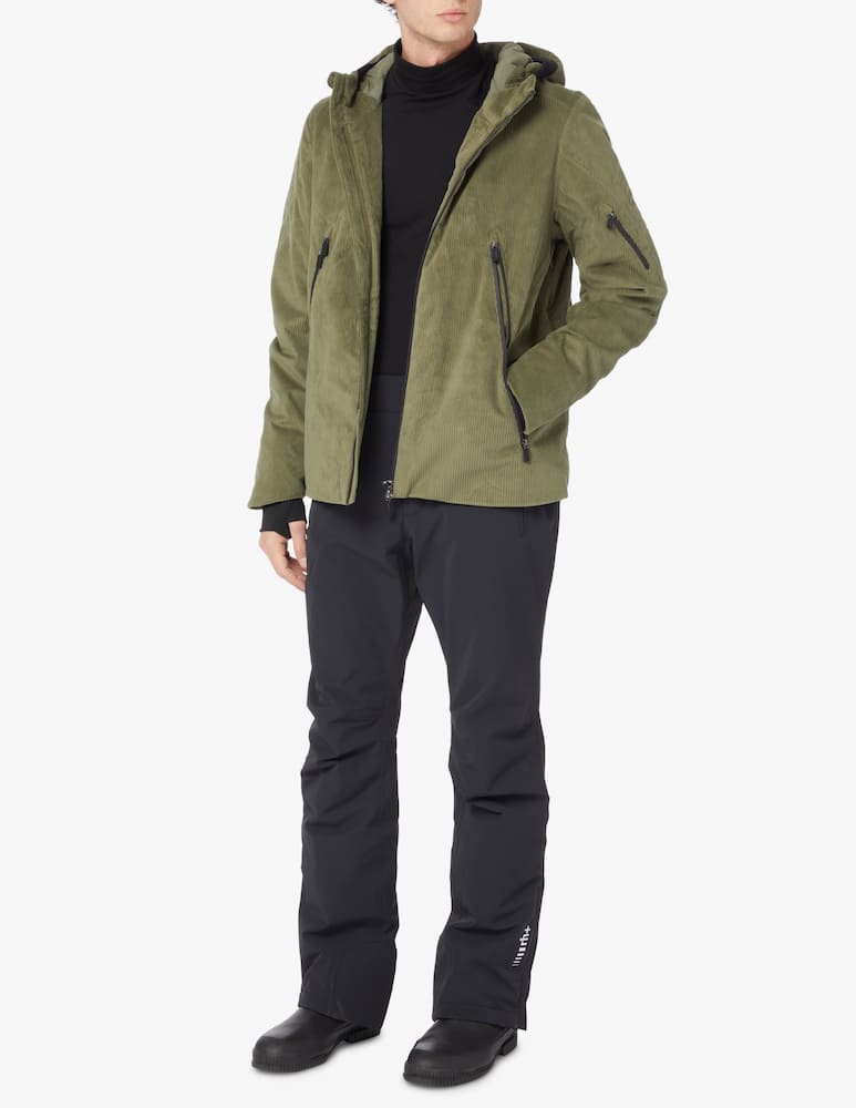 rinascente Rh+ Giacca imbottita in velluto a coste 4 elements - Verde