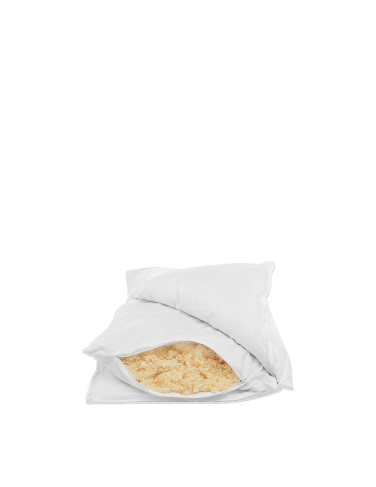 rinascente Daunenstep Guanciale piuma perla cirmolo 50x80cm - bianco