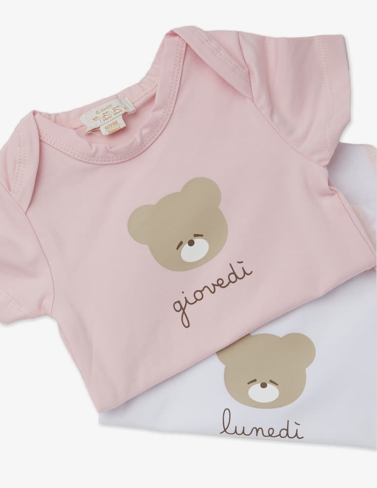 rinascente Nanan Box con body settimana 7 pezzi