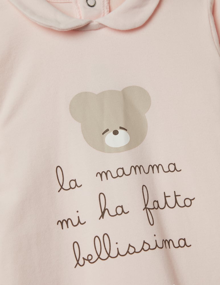 rinascente Nanan Body La mamma mi ha fatto bellissima - Rosa