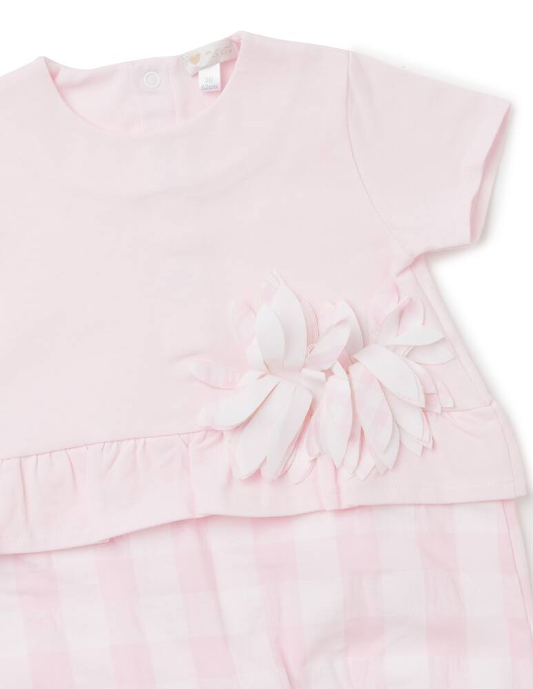 rinascente Nanan Scottish romper - Pink