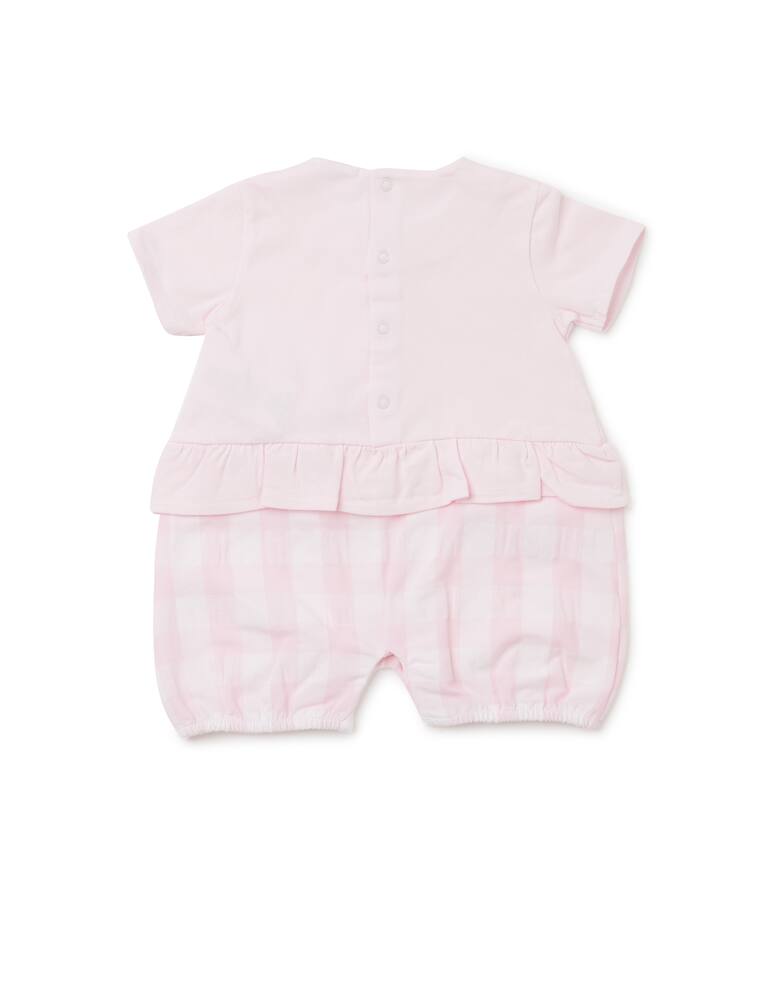 rinascente Nanan Scottish romper - Pink