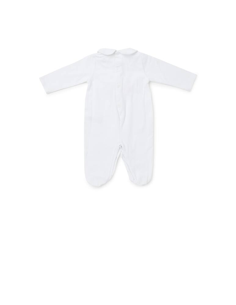 Nanan Flower baby suit - White - picture 3 Nanan Flower baby suit - White - picture 3