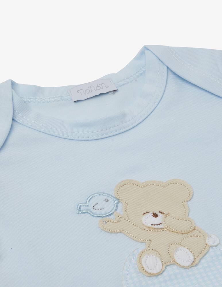rinascente Nanan Baby bodysuit - Light blue