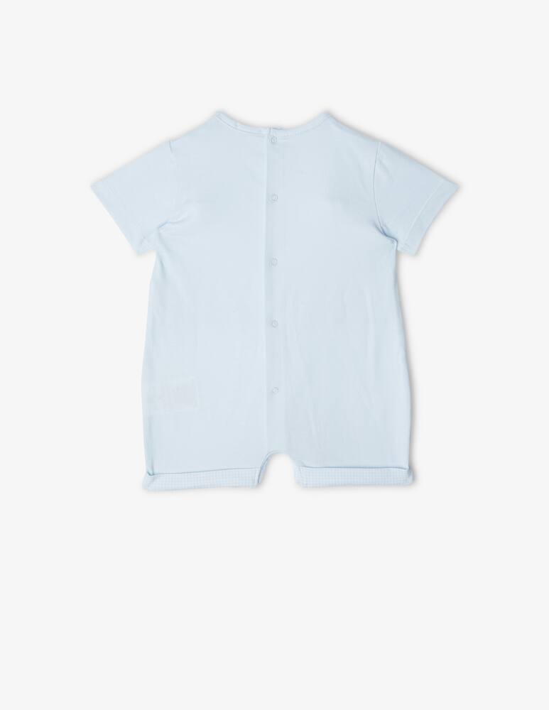 rinascente Nanan Suit set with dungaree and t-shirt - Light blue