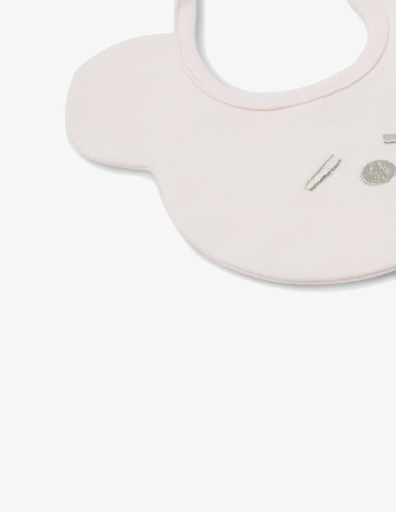 rinascente Nanan Baby bear bib - Pink