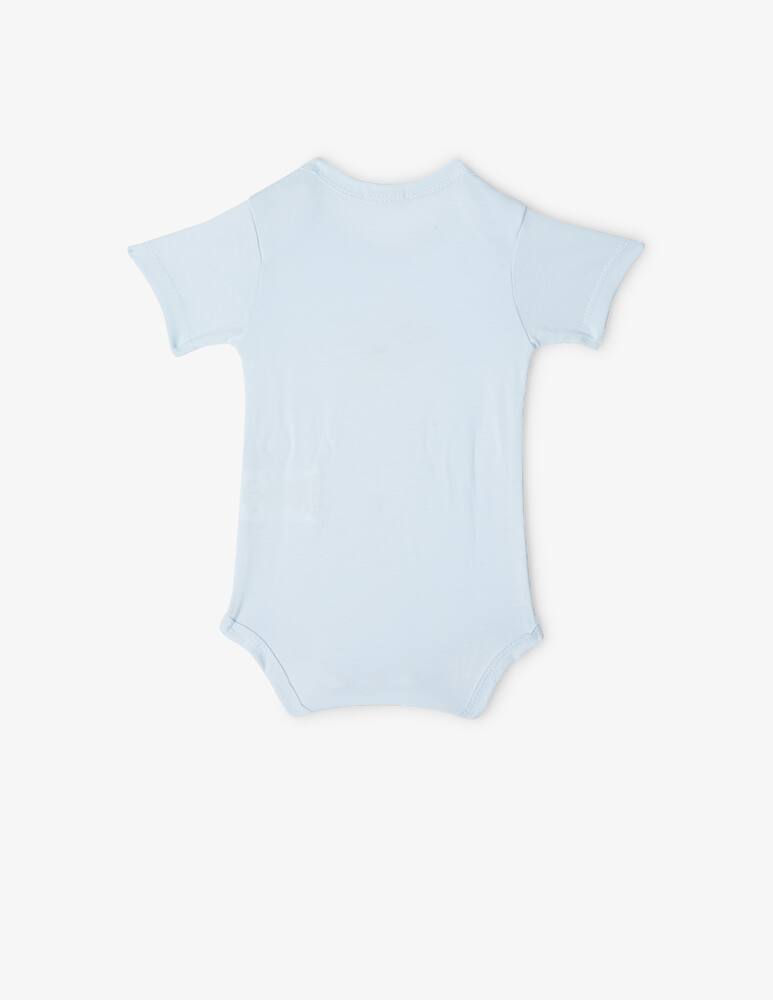 rinascente Nanan Set regalo con tutina bodysuit e cappellino - Azzurro