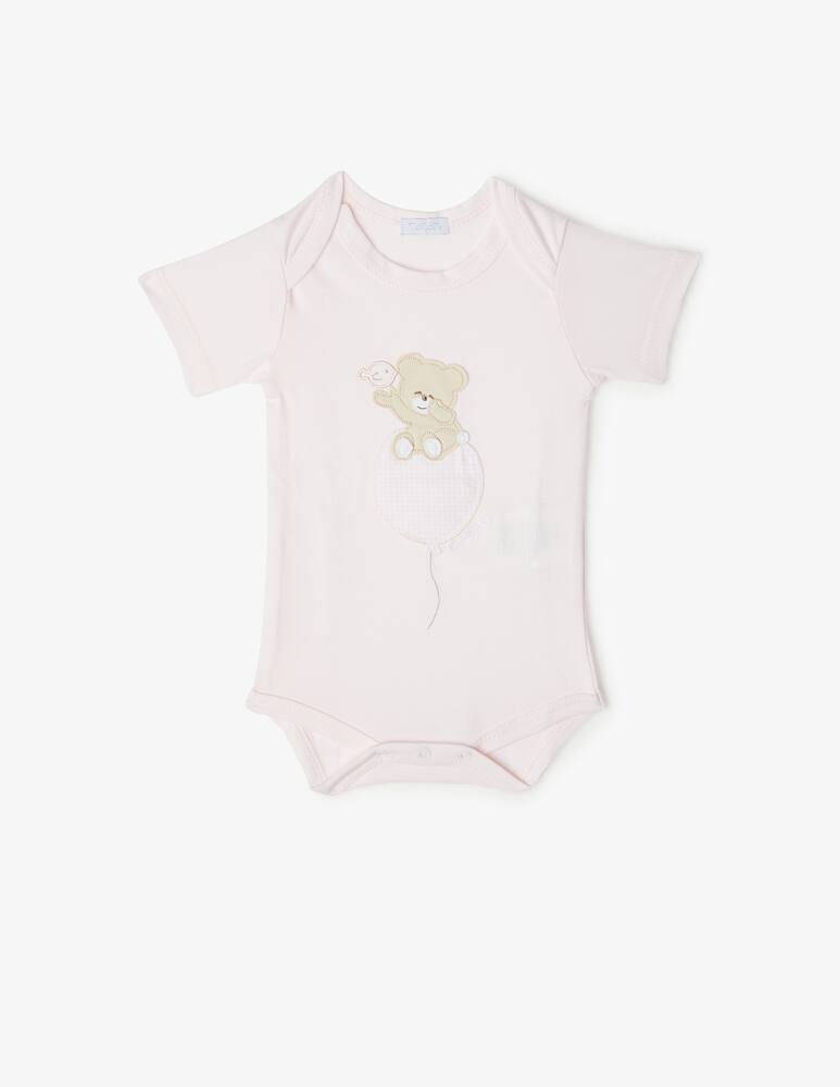 rinascente Nanan Gift set with suit bodysuit and hat - Pink