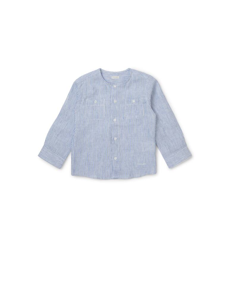 rinascente Nanan Camicia a righe - Azzurro