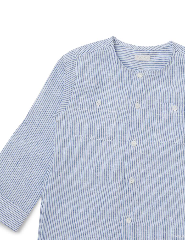 rinascente Nanan Camicia a righe - Azzurro