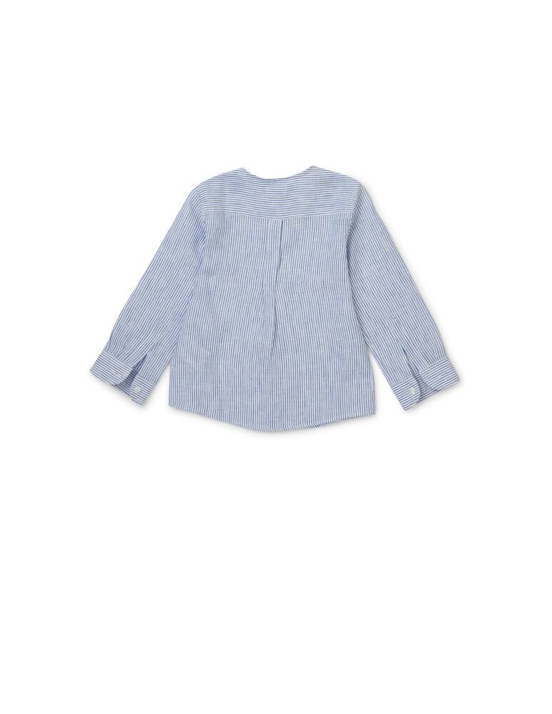 rinascente Nanan Camicia a righe - Azzurro