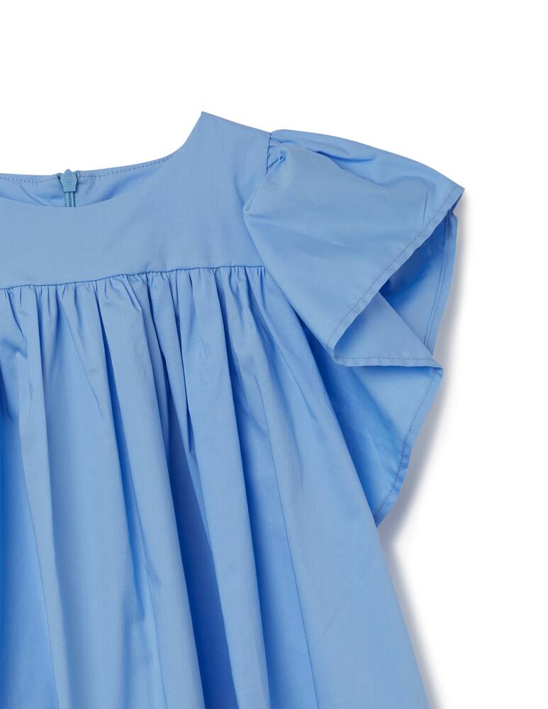 rinascente Nanan Flounches dress - Light blue