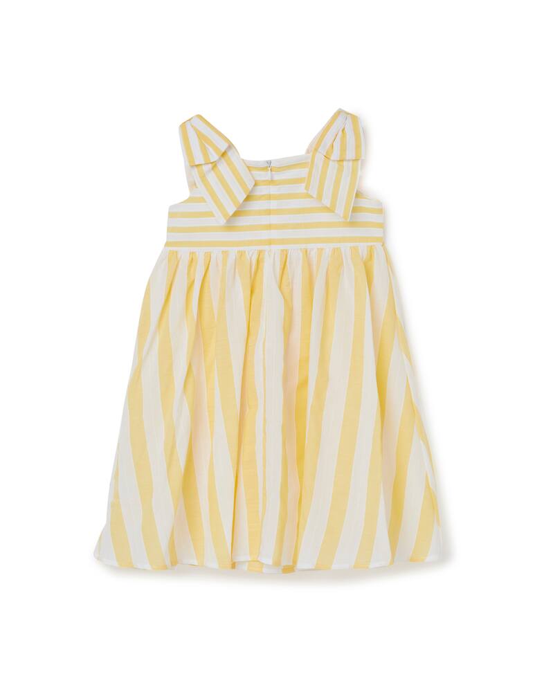 rinascente Nanan Striped bicolor dress - Yellow