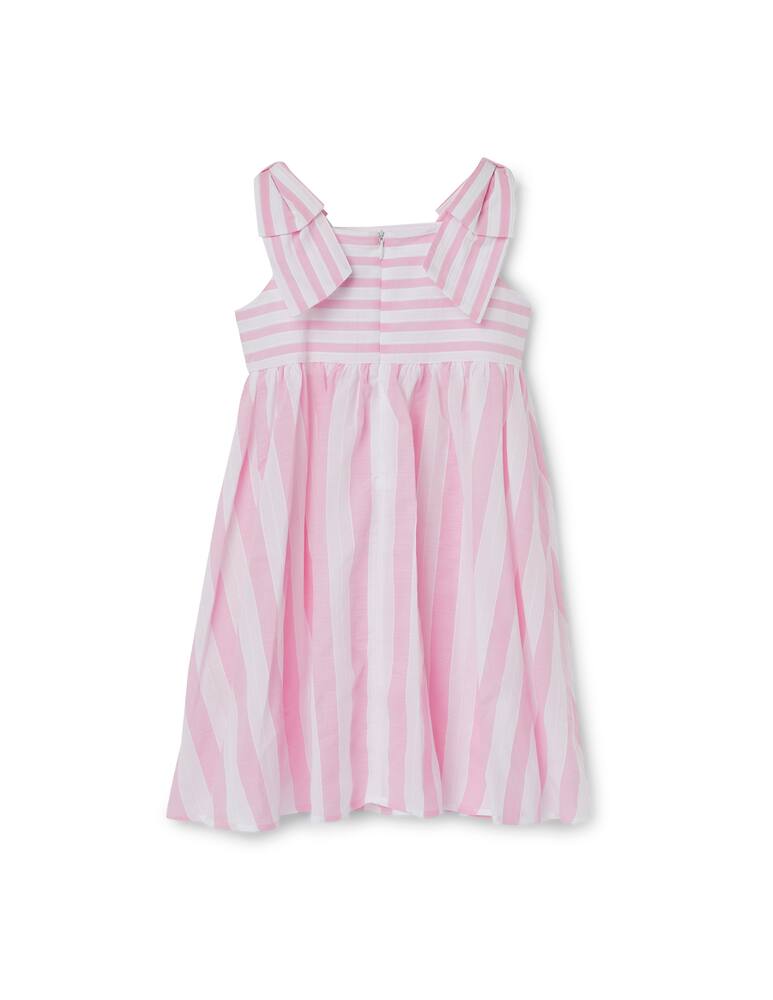 rinascente Nanan Striped bicolor dress - Pink