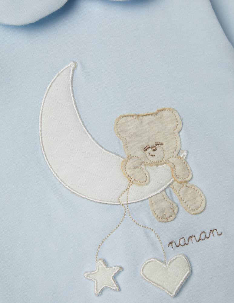 rinascente Nanan Dolce luna bodysuit two pieces set - Light blue