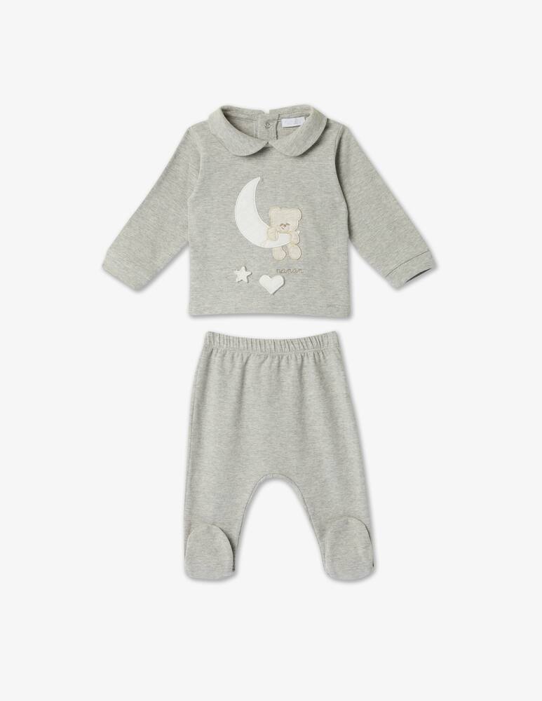 Nanan Dolce luna bodysuit two pieces set - Grey - picture 1 Nanan Dolce luna bodysuit two pieces set - Grey - picture 1