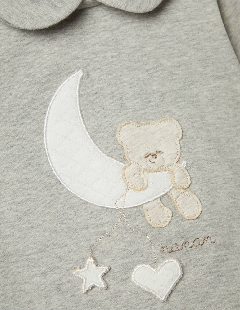 Nanan Dolce luna bodysuit two pieces set - Grey - picture 2 Nanan Dolce luna bodysuit two pieces set - Grey - picture 2