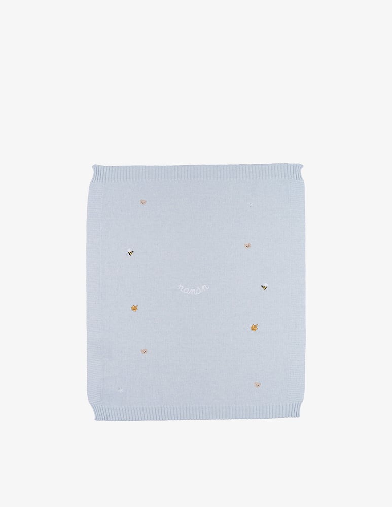 rinascente Nanan Coperta con ricami Nanán