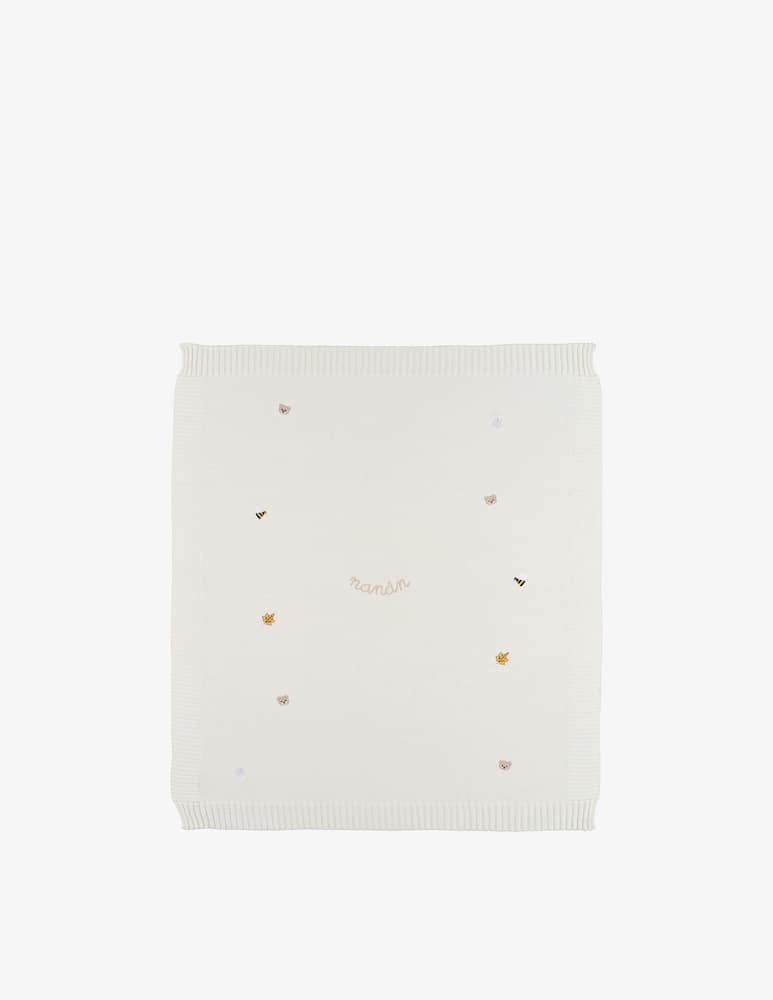 rinascente Nanan Coperta con ricami